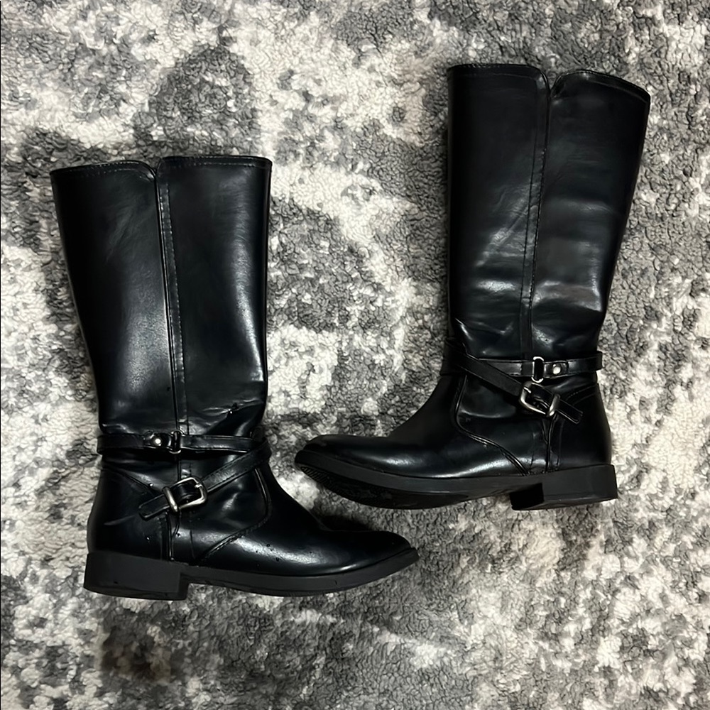 Kelly & Katie Kids Black Boots
